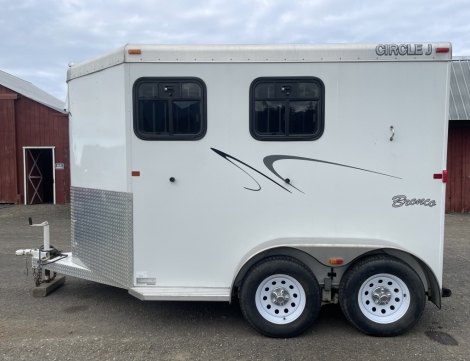 Tack ID: 569044 2012 Circle J Bronco 2 Horse Trailer - **REDUCED** - PhotoID: 153860 - Expires 24-Dec-2024 Days Left: 64