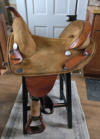 Tack ID: 569077 Lightly Used - 14.5 Original Bob Marshall Sport Saddle - PhotoID: 153892 - Expires 04-Jan-2025 Days Left: 75