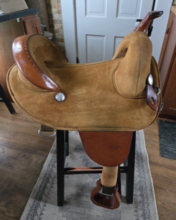 Tack ID: 569077 Lightly Used - 14.5 Original Bob Marshall Sport Saddle - PhotoID: 153893 - Expires 04-Jan-2025 Days Left: 74