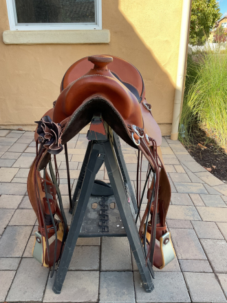 Tack ID: 569226 Rare Sam Huston Custom Saddle - PhotoID: 154066 - Expires 23-Feb-2025 Days Left: 67